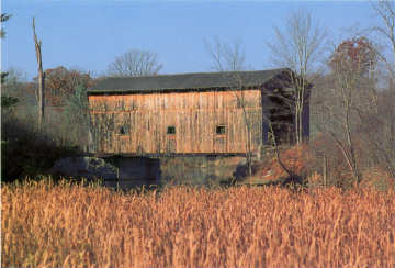 Shoreham Railroad Bridge. Photo by Joe Nelson, October, 1996